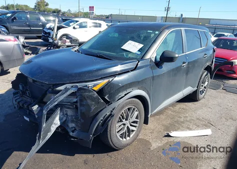 2021 Nissan Rogue S Fwd из США, поврежденный, VIN 5N1AT3AA3MC797087